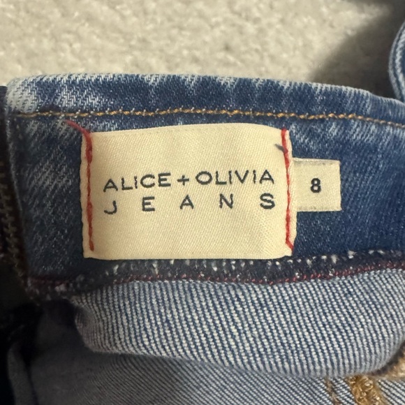 Alice and Olivia Denim Blue Women's Mini Dress size 8 - Picture 5 of 5